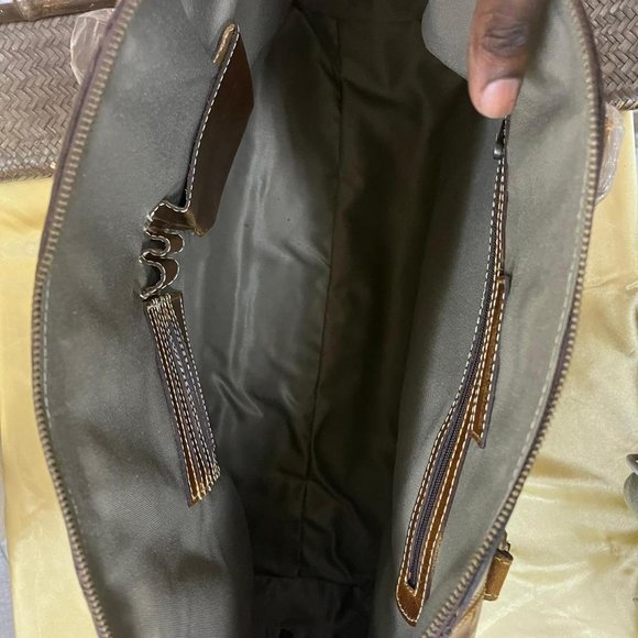 NWT Aaron Leather Goods 1pc bag - Picture 4 of 9